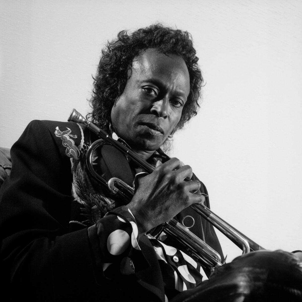 Miles Davis à la trompette by Arnaud Baumann