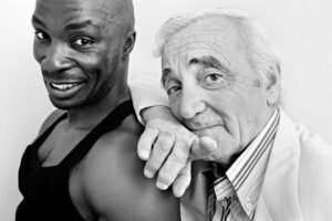 MC Jean Gab'1 et Charles Aznavour iconic arnaud