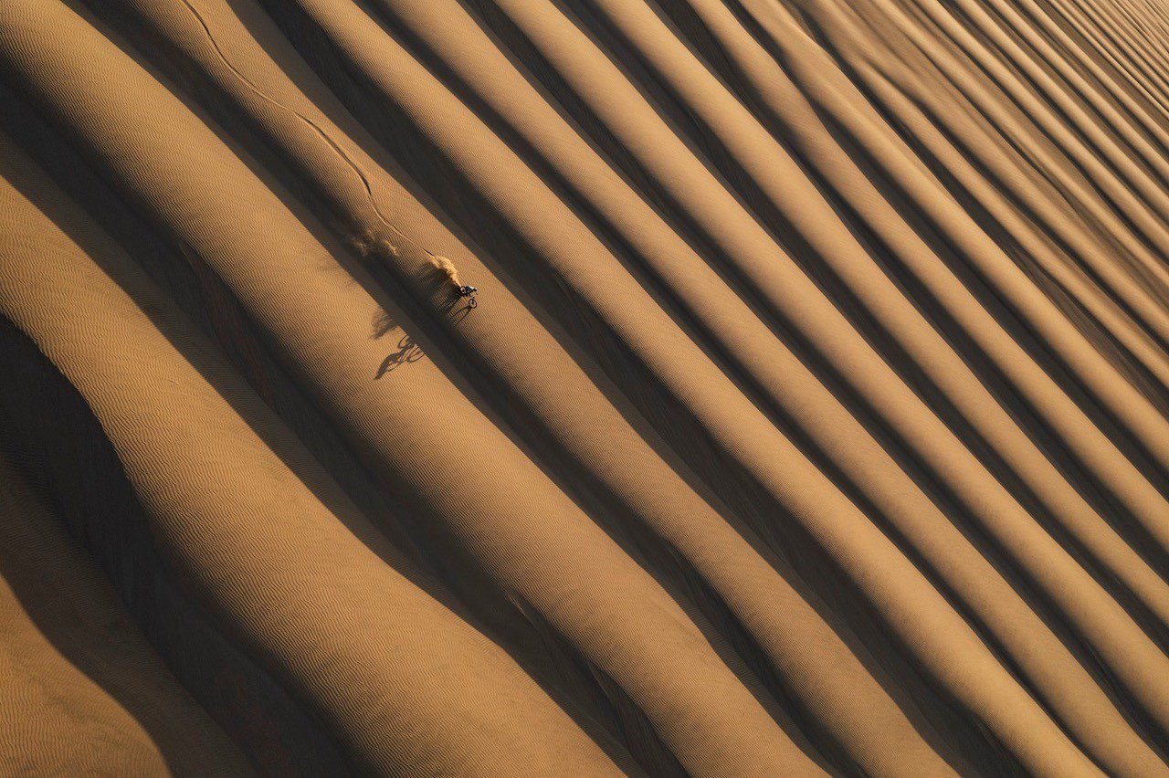 Jean-Baptiste Liautard sur Kilian Bronn, Nazca, Pérou, 2022