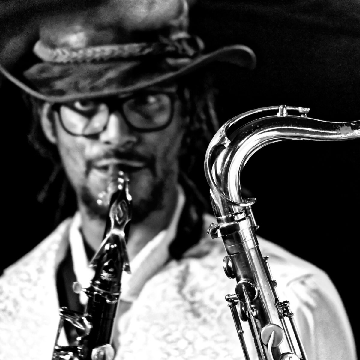 Bec de Cygne Djam Orkestar lors d'un concert à la Java à Paris le 28 janvier 2015