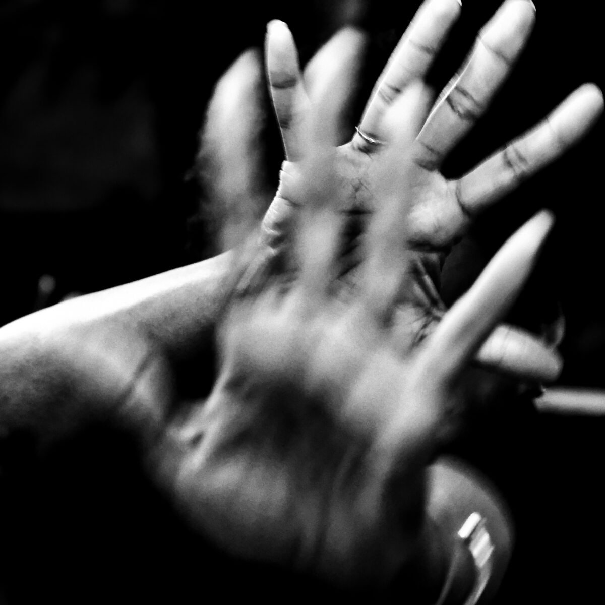 Forbidden Zone Unknown woman in the Studio l'Ermitage in Paris during an Akale Wube concert on February 2, 2015